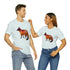 Autumn Fox Silhouette - Short Sleeve Tee